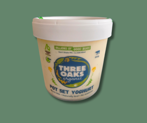 Three Oaks Organic Certified Organic Yoghurt